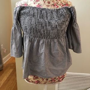 Hollister Off-The-Shoulder Top